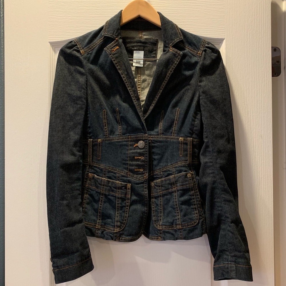 Marc Jacobs denim jacket blazer